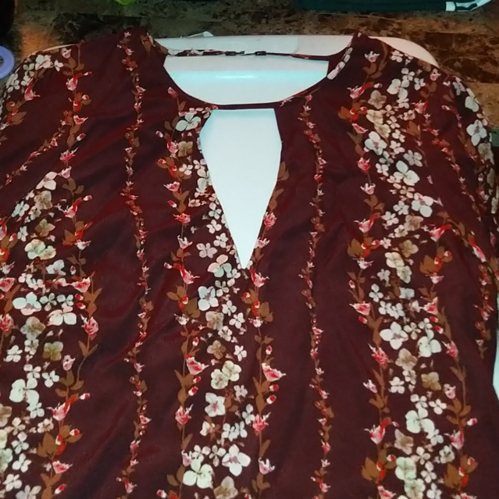 Floral midi dress